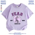 thumbnail image 3 of Camisetas de manga corta para niño y niña, ropa de dibujos animados, estilo coreano, ideal para regalo, verano, 2024, 3 of 5