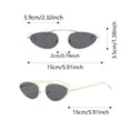 thumbnail image 2 of Oval Cycling Sunglasses With For Sports Outdoor Riding Glasses, 2 of 5