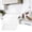 Pure White with Gray Grout, variant on Upgraded Thicker Design Peel and Stick Backsplash , 10-Sheet  with  Grout Long Hexagon Self Adhesive Wall s Stick  Backsplash for Kitchen Bathroom RV Fireplace