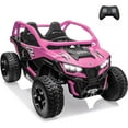 thumbnail image 3 of Pipleo XL 24V Ride on Toys for Big Kids, 10AH Battery, 4x75W Motor, 5MPH UTV Ride on Car for Ages 3-8, Parent Remote Control, Bluetooth Music, EVA Tires & 4 Spring Suspension, 3 of 8