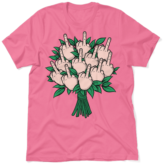 Flowers - Pink T-Shirt