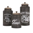 thumbnail image 1 of Imax 73383-3 Darby Metal Canisters, 1 of 1