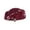 Wine Red, variant on DJN Women's Fashion Beret Hat Lace Embroidered Decorative Cap Elegant Knit Vintage Style Black One Size