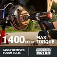 thumbnail image 4 of Worx Nitro WX276L 20V Brushless High Torque 1/2" Impact Wrench, 4 of 13