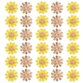 thumbnail image 2 of 30 Uds. Apliques de diamantes de imitación, flor del sol, mariposa, accesorios de aleación para decoración del cabello DIY, 2 of 8