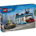 thumbnail image 3 of LEGO City Drive-Through Car Wash - Building Toy for Boys & Girls, Ages 6+ - Includes 2 Toy Cars & 4 Minifigures - Gift for Kids Birthdays - 60497, 3 of 8