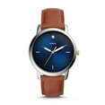 thumbnail image 3 of Fossil Men's Minimalist Carbon Blue Dial Watch - FS5499, 3 of 3