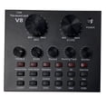 thumbnail image 3 of Amdohai Ensemble de Microphone Carte Son en Direct Changeur de Voix Interface Audio USB Multifonctionnelle Micro Intelligent Carte Son Externe pour Diffusion en Direct, 3 of 7