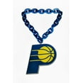 thumbnail image 2 of Pacers Big Chain Necklace | 7x7” EVO Foam Logo | Indiana Blue Plastic Chain Fan Gear, 2 of 2