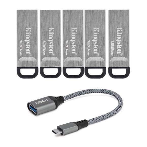Kingston 128GB DataTraveler Kyson USB 3.2 Flash Drive