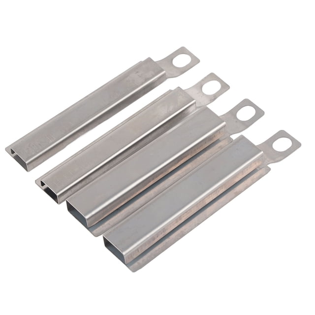 Durable Grill Tube, Crossover Tubes, Easy To Install Silver Kitchen Accessory For BBQ Grill Parts Replacement