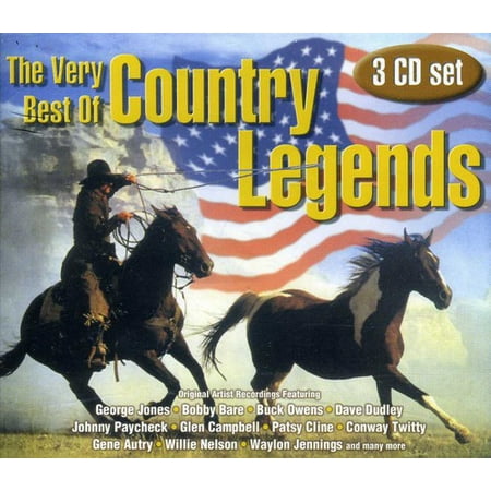 Very Best of Country Legends (CD) (Best American Country Singers)