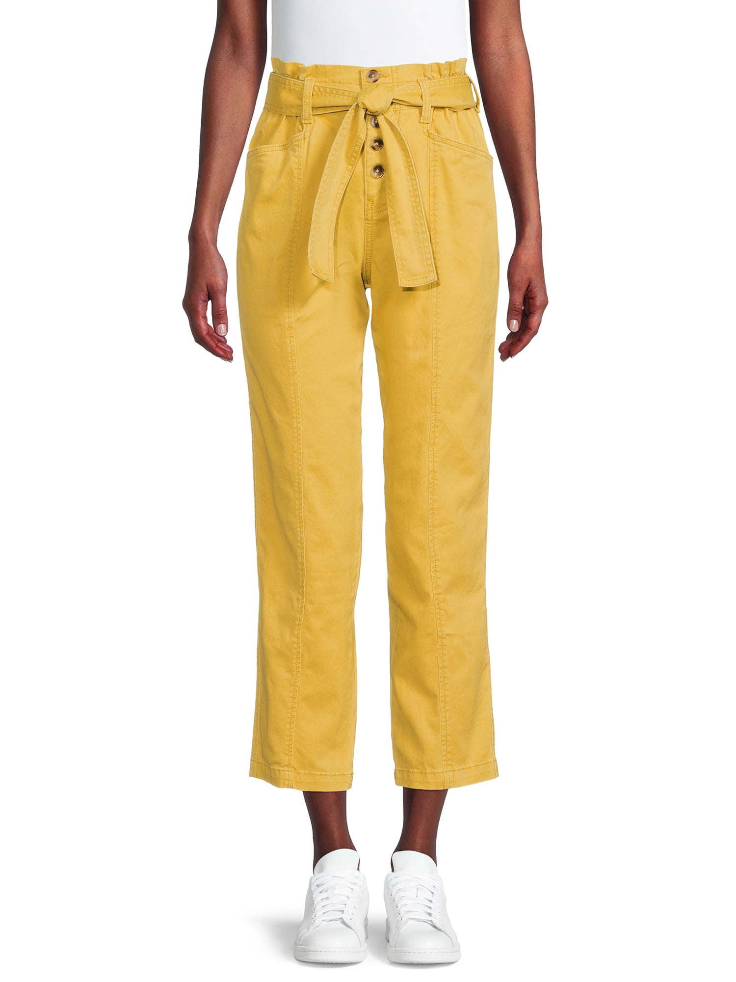 Time and Tru Women's Paperbag Jeans