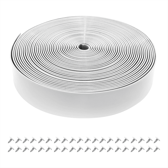 New Arrivals Vinyl Straps for Patio Chair Repair Kit 2in Wide 20 Ft Long White