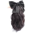 thumbnail image 3 of Yanonmyfd Fashion Curly Hair Clip on Ponytail Extensions Updohair Jaw Synthetic Fountain Wigs Girl Decors Natural, 3 of 11
