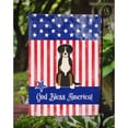 thumbnail image 3 of Carolines Treasures BB3032GF Patriotic USA Greater Swiss Mountain Dog Garden Size Flag, 3 of 3