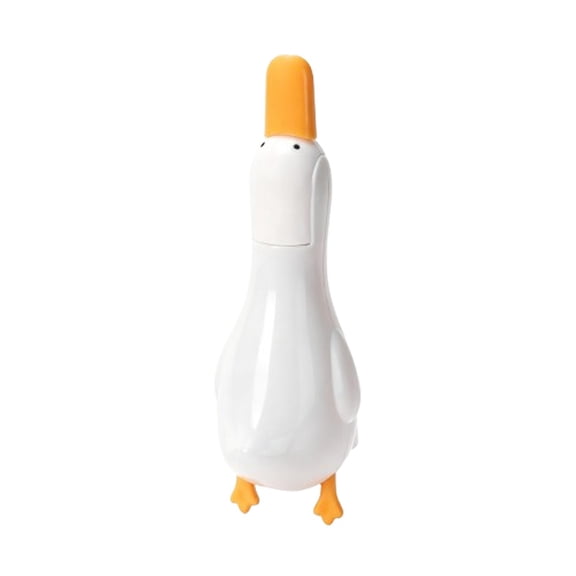 Cute Bathroom Drain Stopper - Reusable Silicone Hair Catcher for Bathtub, Shower & Kitchen Sink - Orange & White Design