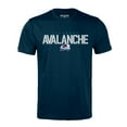 thumbnail image 2 of Men's Levelwear Navy Colorado Avalanche Richmond Carve T-Shirt, 2 of 3