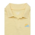 thumbnail image 2 of Garanimals Toddler Boy Short Sleeve Slub Jersey Polo, Sizes 18M-5T, 2 of 3