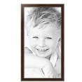 thumbnail image 2 of ArtToFrames 18" x 34" Classic Burgundy Picture Frame, 18x34 inch Brown Wood Poster Frame (WOM-4927), 2 of 7