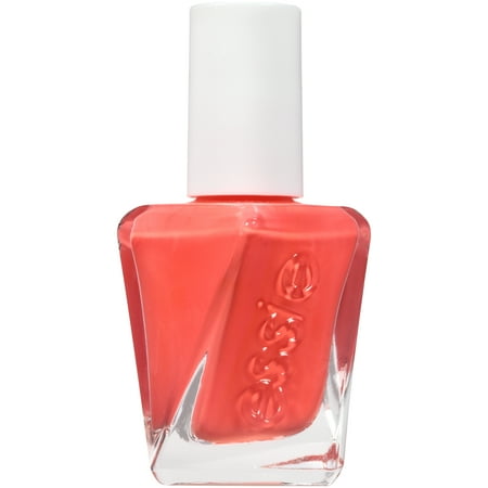 essie Gel Couture Nail Polish, On the List, Coral Nail Polish, 0.46 fl. (Best Treatment For Nails After Gels)