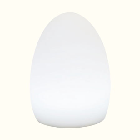 Niceauty USB Charging Egg Shaped LED Night Lamp for Ambient Lighting and Decoration