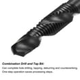 thumbnail image 3 of Uxcell M8 x 1.25 TiAlN Coated M35 Cobalt High Speed Steel Combination Drill Tap Bit 2 Pack, 3 of 6