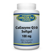 CoEnzyme Q 10 100mg by Vitamin Discount Center - 60 Softgels COQ10