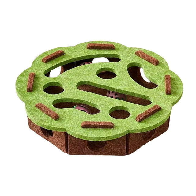 Juguete rompecabezas para gatos, juguetes interactivos para gatos, centro de actividades, juguetes de enriquecimiento para gatos Flor