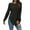 Black, variant on Vedolay Sweaters for Women Trendy Womens 2023 Lantern Long Sleeve Crewneck Casual Solid Color Ribbed Pullover Sweater,Pink S
