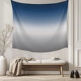 thumbnail image 5 of Navy Blue Gray Ombre Tapestry for Bedroom Wall Hanging Tapestry, Modern Gradient Abstract Art Ceiling Backdrop Tapestries Poster Blanket Wall Decor for Teens Room Living Room Dorm 51" x 59", 5 of 8