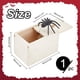thumbnail image 2 of Caja de broma con forma de araña, caja de madera divertida, regalo de broma, regalo de amigo invisible para adultos, fiesta de Navidad, 2 of 6