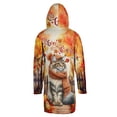 thumbnail image 2 of Happy Thanksgiving Maine Coon Give Thanks Fall Beanie Scarf Welcome All Over Print 3D Hooded Duffle Toggle Coat Cat Lover Kitten Owner Gifts - 00020, 2 of 6