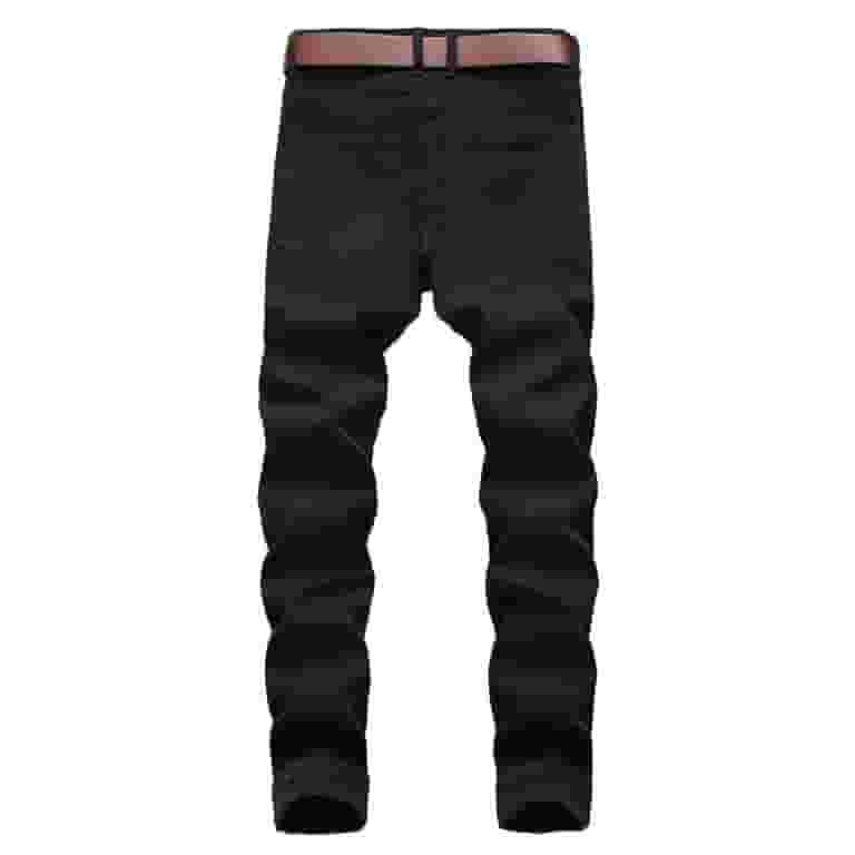 福袋売れ残りセール Herrnalise Destroyed Distressed Stretch Skinny Ripped Men's Clothing