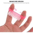 thumbnail image 5 of Fingernail Brush Nail Brushes Plastic Nail Cleaning Brush 20Pcs Handle Grip nail brush double sided nail brush nail cleaner brush Nail Brush Nail Cleaning Brush, 5 of 5