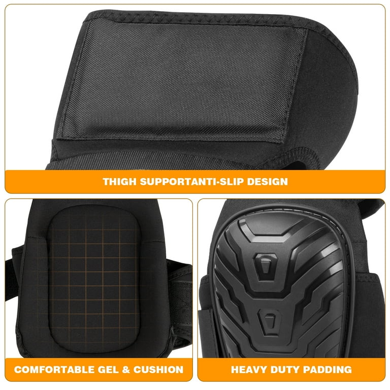 Construction Knee Pads for Men/Women, Adjustable Straps Construction Knee Pads for Men/Women, Adjustable Straps