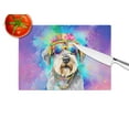 thumbnail image 2 of Schnauzer Hippie Dawg Glass Cutting Board Large 12 in x 15 in, 2 of 5