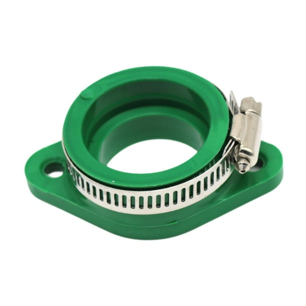 Tubo De Entrada De Interfaz De Admisión De Carburador De Motocicleta Para ATV Pwk32mm Con Abrazadera Verde 30mm