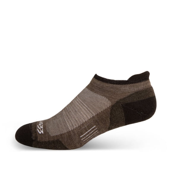 Microweight Cushion - No Show Tab Wool Socks Mountain Heritage