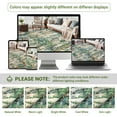thumbnail image 3 of HOMERRY Area Rug 5' x 7' Modern Abstract Rug for Living Room Washable Soft Indoor Floor Carpet, Green, 3 of 6