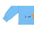 thumbnail image 5 of Rimyaw Toddler Boys Pajamas Sets Shark Graphic 2 Pieces Cotton Sleepwear Long Sleeve PJS Set 4T, 5 of 8