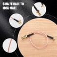 thumbnail image 5 of RF Adapter Cable, Male to Female Low Loss Pigtail Connector, 21cm Length RG316 Coaxial Cable, 5 of 5