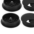 thumbnail image 5 of Desk Grommet 2 Inch, Plastic Desk Wire Cord Cable Hole Cover Grommet - 4 Packs, Black, 5 of 5