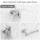 thumbnail image 5 of Juego de Accesorios de Baño 5 Piezas Toallero Barra 60 cm Toallero Anillo Gancho Albornoz Portarrollos Papel Higiénico Acero Inoxidable Plateado, 5 of 7