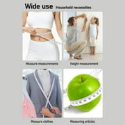 Fridja 60*Inches/150cm Length Soft Tape Measure Double Scale Flexible Ruler For Body Fabric Sewing Tailor Cloth Knitting Vinyl Home Craft Measurements
