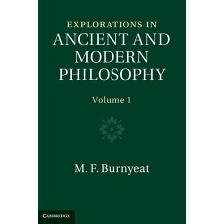 Pre-Owned Explorations in Ancient and Modern Philo Explorations in Ancient and Modern Philosophy (Hardcover)