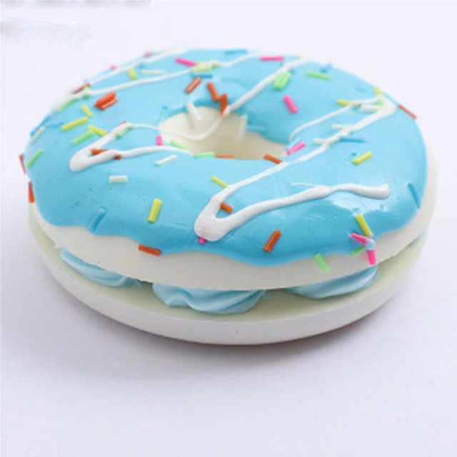 Donas De Juguete Artificiales Realistas, Donas Artificiales Perfumadas, Juguete De Rebote Divertido, Decoración De Fiesta Minnieouse FN006665-04