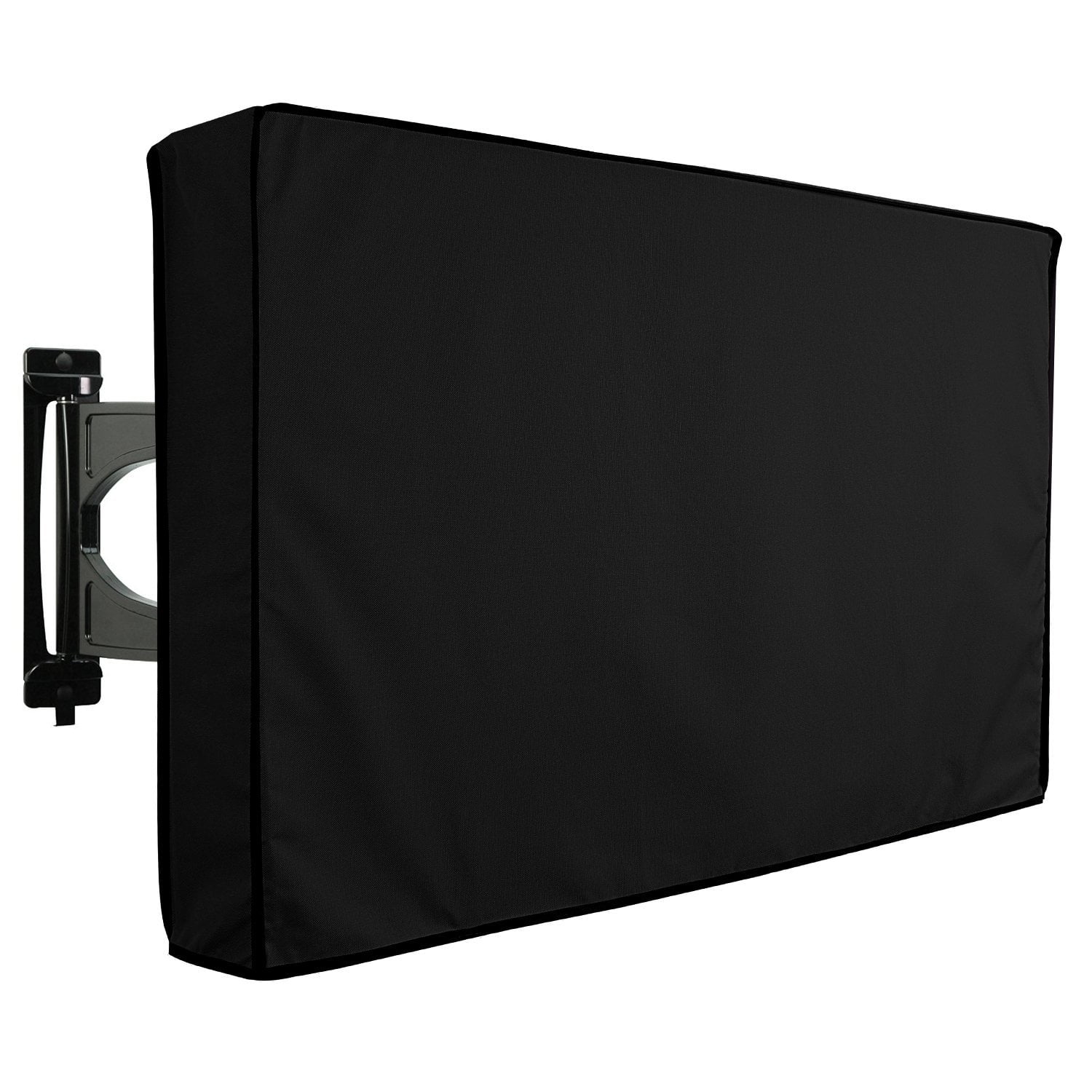 Outdoor TV Cover 55" to 58" inches Universal Weatherproof Protector - Black