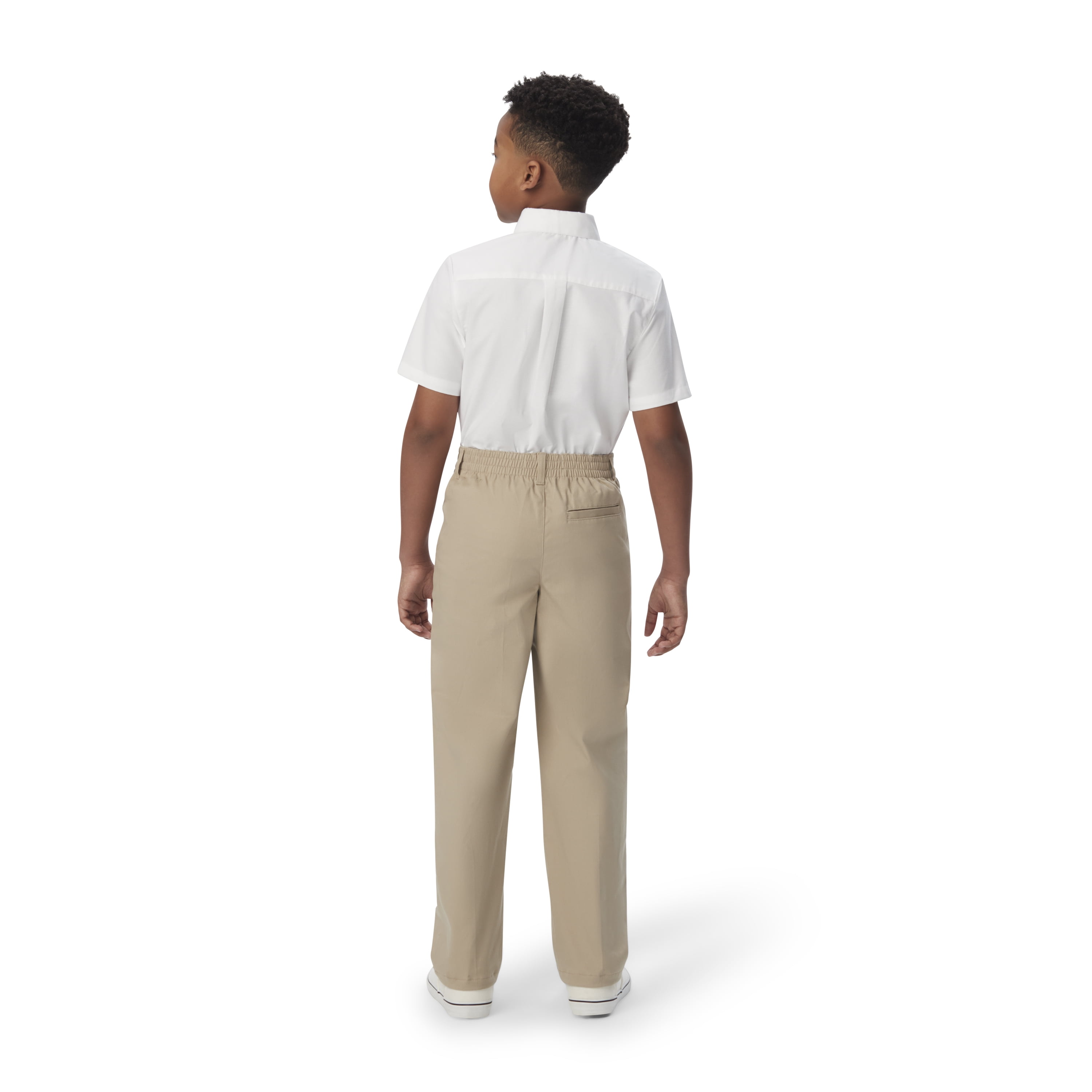 French Toast Boys School Uniform Pull-On Relaxed Fit Pants, Sizes 4-20 & Husky