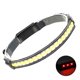 thumbnail image 4 of Fiudx Linterna Frontal Recargable Por Usb, Led Superbrillante, Gran Angular, Manos Libres, Ideal para Actividades Al Aire Libre, Correr, Ciclismo, Pesca, Peso Ligero (65 G), Incluye Carga Usb., 4 of 7